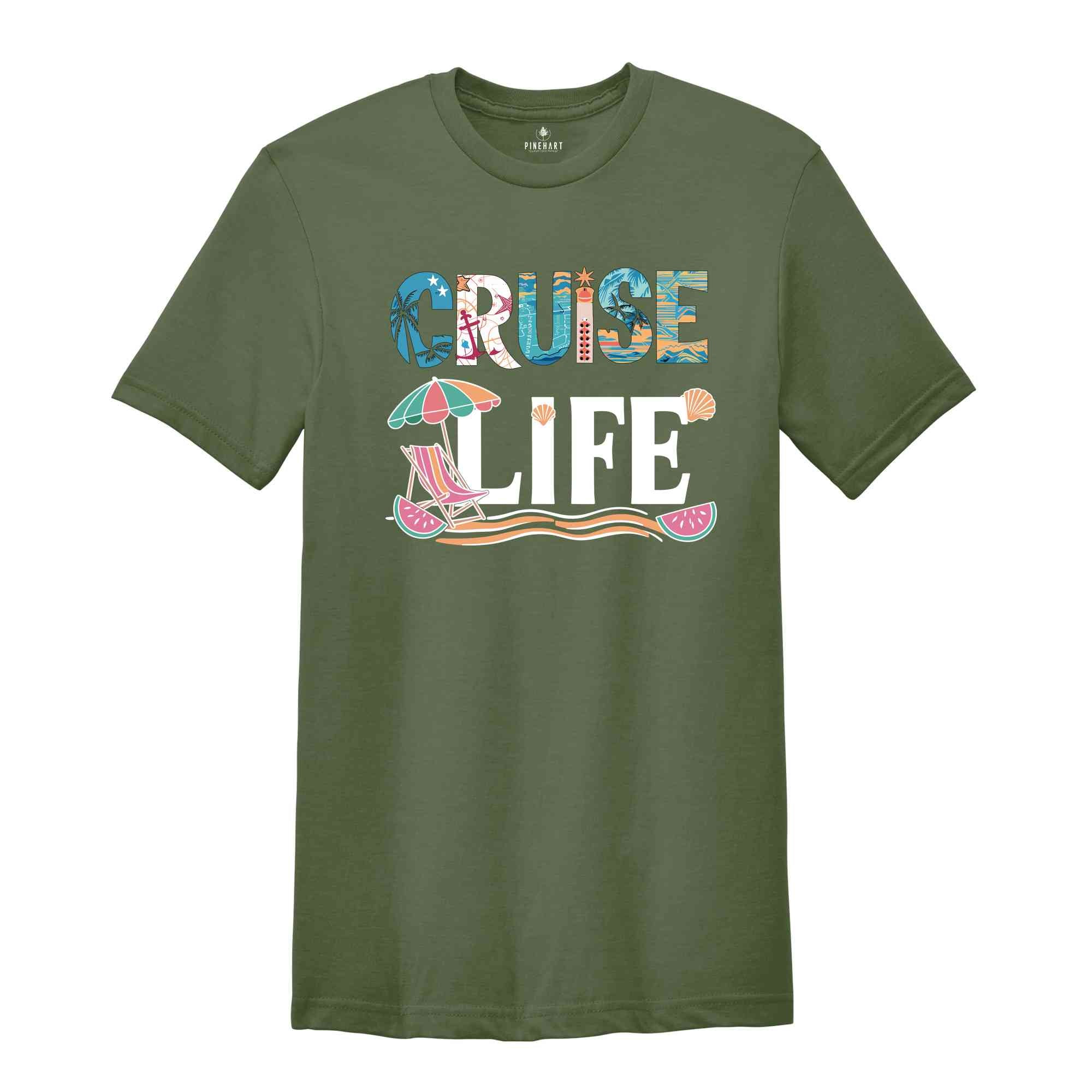 Cruise Life Shirt, Cruise Crew Shirt, Family Cruise Shirt, Cruise Vacation Shirt, Funny Cruising Shirt, Cruise Life 2024 Shirt