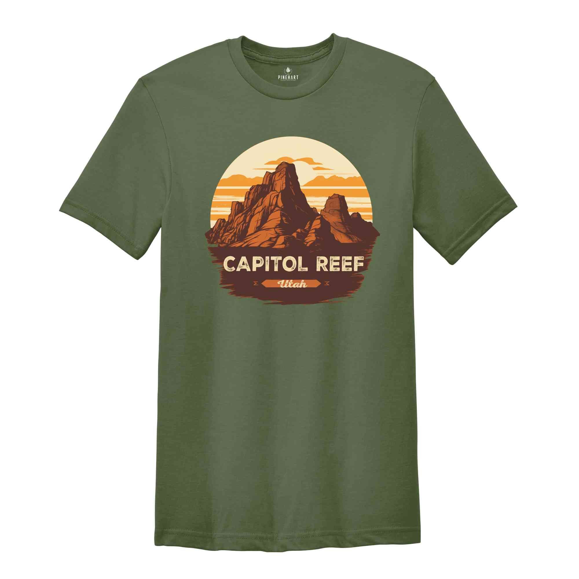 Capitol Reef National Park Shirt, National Parks Shirt, National Park Gift, Capitol Reef National Park, Nature Shirt, Vacation Shirt,