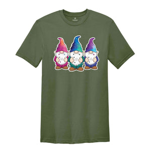 Three Cute Gnomes Shirt, Gnome Shirt, Astrology Gnomes Shirt, Crystals Shirt, Celestial Gnomes Shirt, Galaxy Gnomes Shirt