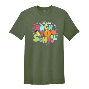 Welcome Back To School Shirt, Teacher Shirt, The Back To School Tour Shirt, Teacher Gift, Teacher Team Shirt Gift For Teacher Teacher Life