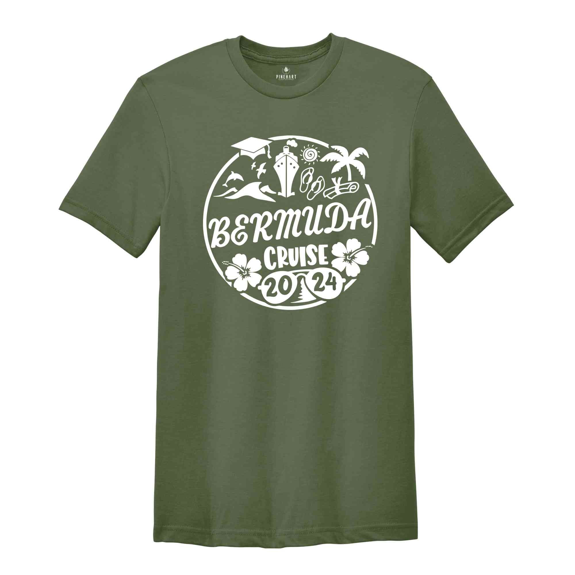 Bermuda Cruise Shirt, Family Cruise T-Shirt, Bermuda Matching Shirt, Bermuda Tee, Bermuda 2024 Shirt, Bermuda Lover Shirt