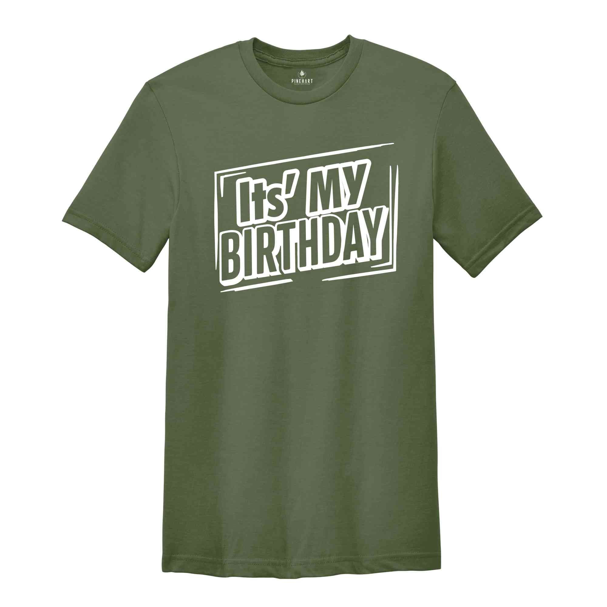 Its My Birthday Shirt, Birthday Crew tees, Birthday Party Shirts, Birthday Group Shirts, Birthday Squad Shirts