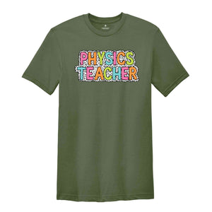 Physics Teacher Shirt, Teacher Gift, Cute Teacher Shirt, Teacher Life Shirt, Teaching Shirt, Gift For Teacher, Back To School Shirt