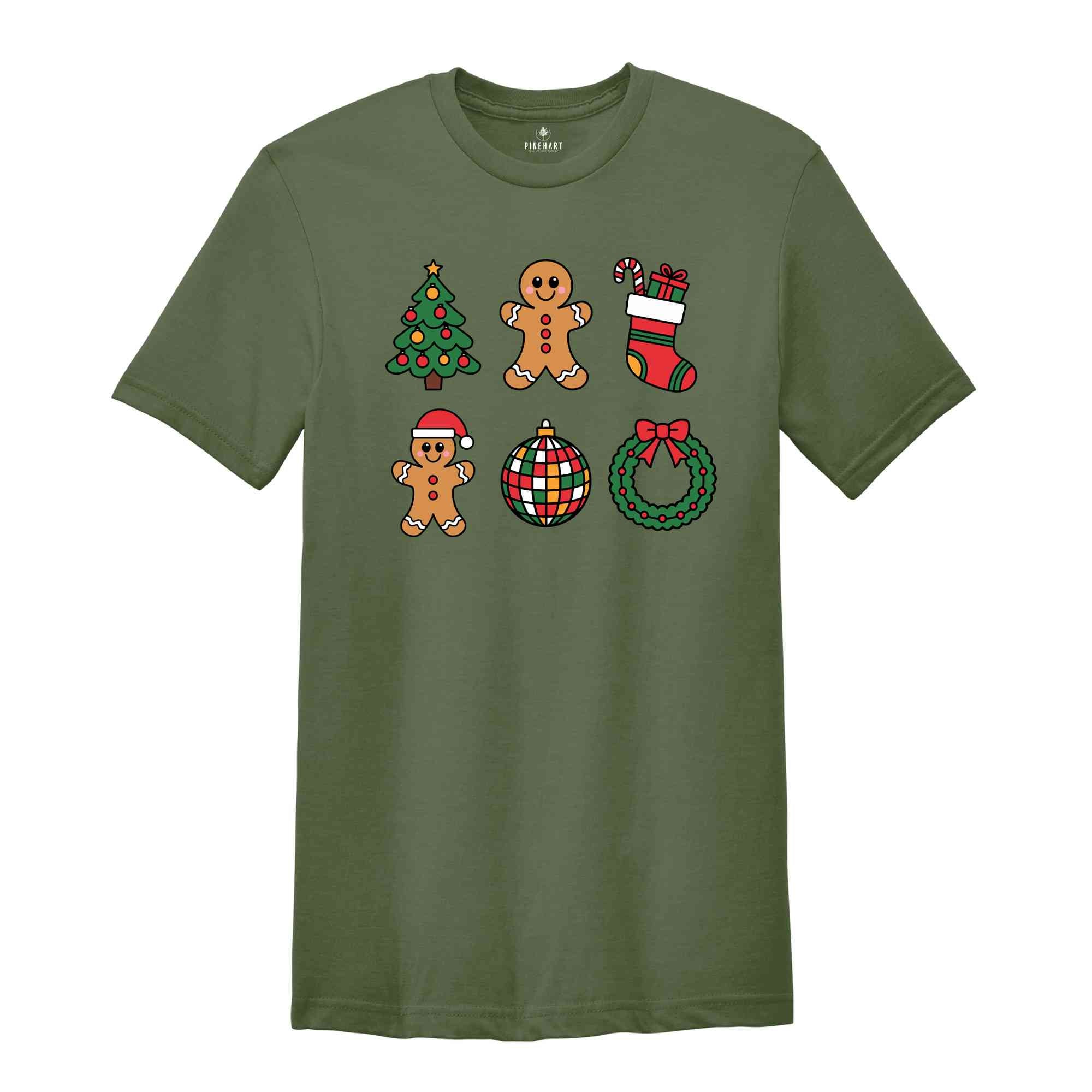 Christmas Shirt, Cute Winter Shirt, Holiday Party Shirt, Retro Christmas Shirt, Christmas Bow Shirt, Holiday Shirt, Christmas Tree Shirt