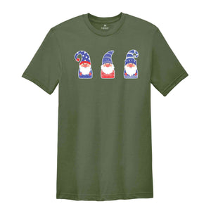 4th Of July Gnomes Shirt, 4th Of July Shirt, Gnomes Shirt, Patriotic Shirt, Independence Day Shirt, America Shirt, Freedom USA Shirt