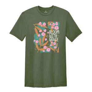 Boho Flower Shirt, Wildflower Shirt, Inspirational Quotes Shirt, Positive Quote Shirt, Mental Health Shirt, Positive Shirt, Stay Positive