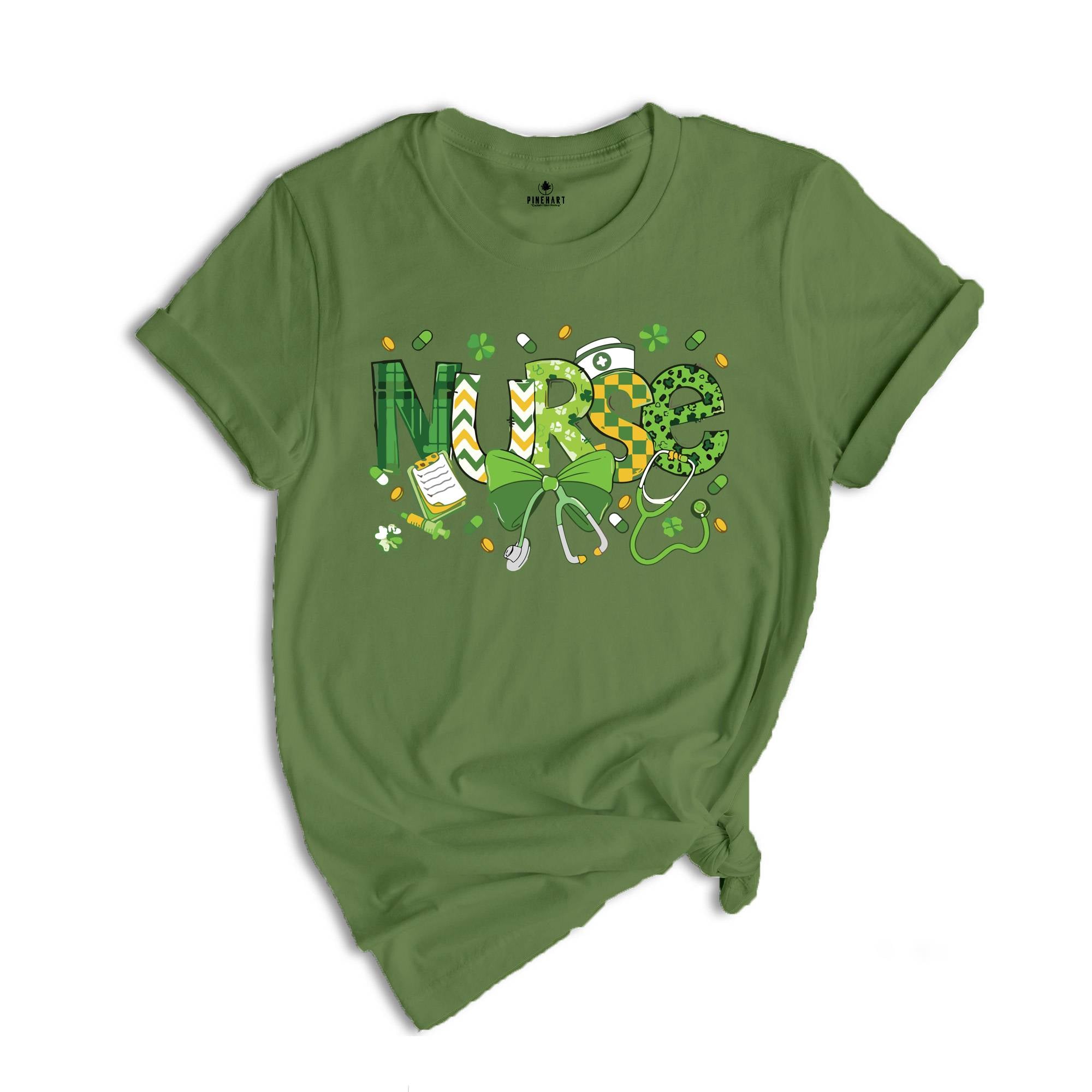 Nurse Shirt, Nurse St Patricks Day Shirt, Nurse Coquette Shirt, St Patricks Day Shirt, St Pattys Day Shirt, St Patrick Day Tee, Nurse Gift