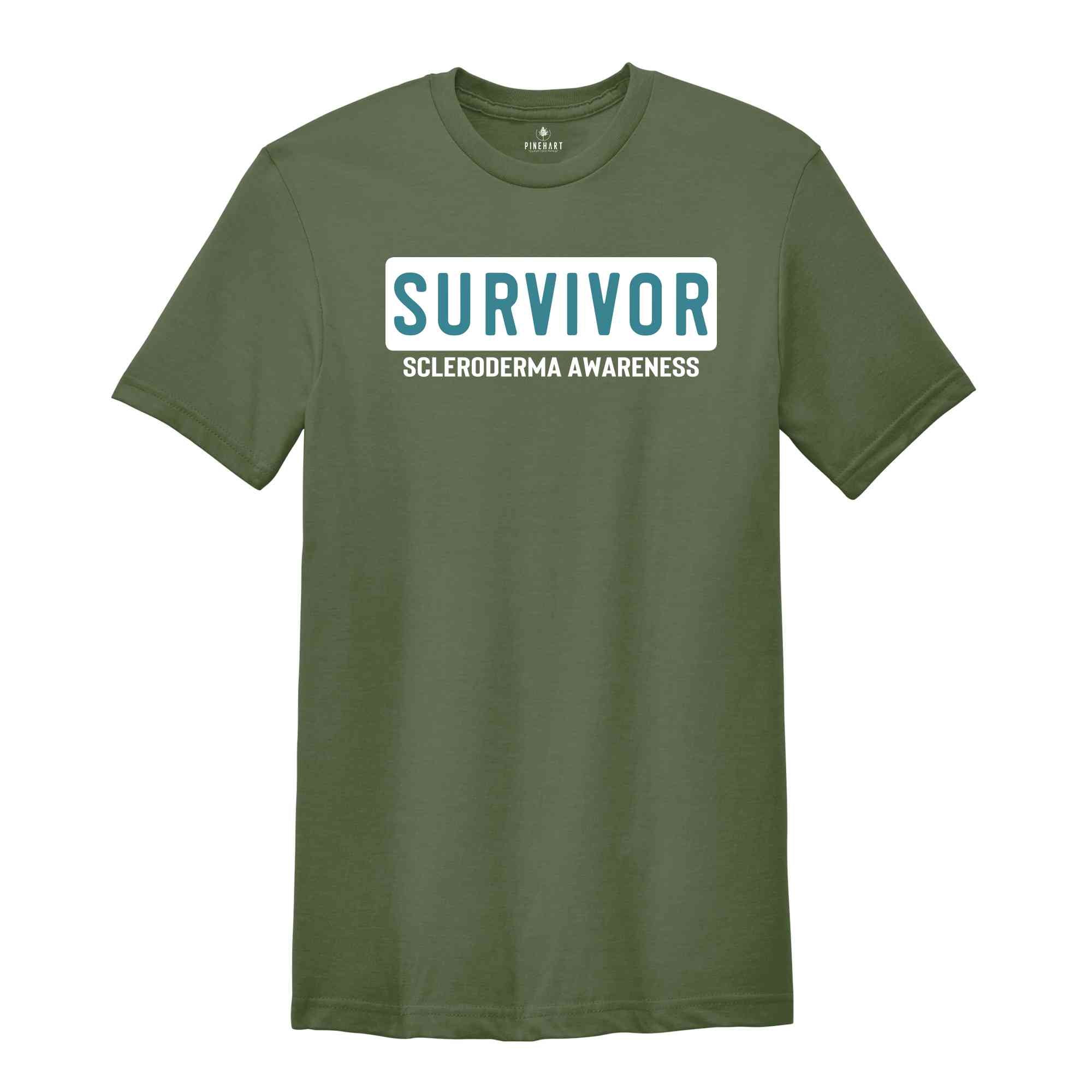 Scleroderma Survivor Shirt, Scleroderma Warrior, Scleroderma Fighter, Scleroderma Gifts, Fight Scleroderma, Awareness Shirt