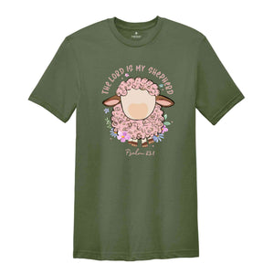 The Lord is my Shepherd Psalm 23:1 Shirt, Easter Shirt, Lord's Prayer Shirt, Bible Verse Shirt, Christian Easter Shirt, Religious Shirt