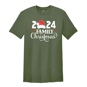 Family Christmas 2024 Shirt, Christmas T-Shirt, Matching Christmas Tee, Christmas Santa Gift, Christmas Party Shirt