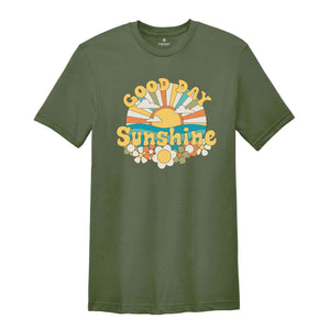 Good Day Sunshine Shirt, Summer Vibes Shirt, Beach Shirt, Vintage Sunshine Shirt, Retro Sun T-shirt