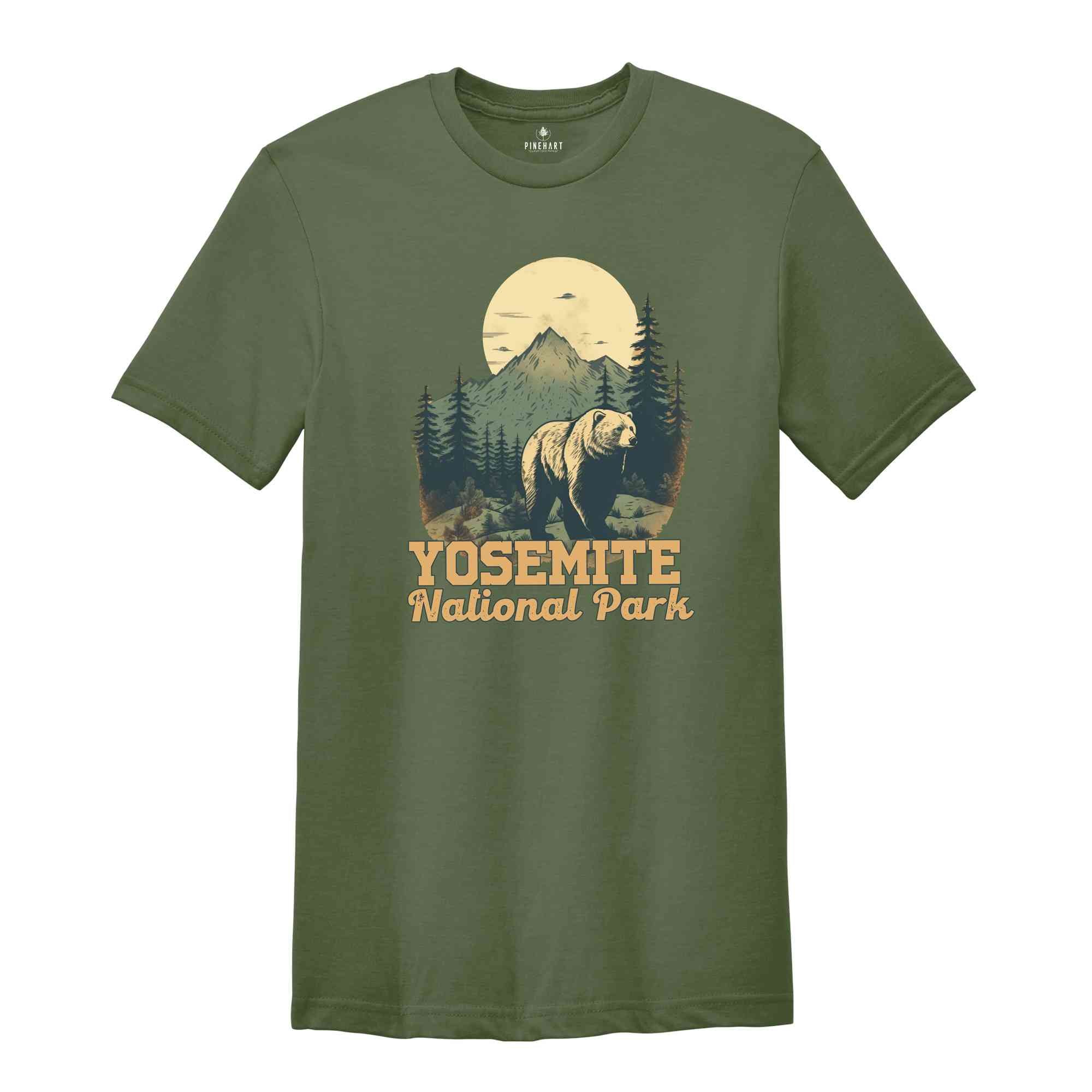 Yosemite National Park Shirt, National Parks Shirt, National Park Gift, Yosemite National Park, Nature Shirt, Vacation Shirt, Adventure Shir