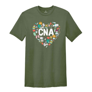 CNA Shirt, Certified Nursing Assistant Shirt, CNA Life Shirt, Nursing School Shirt, Nurse Life Shirt, Cute Nurse Shirt