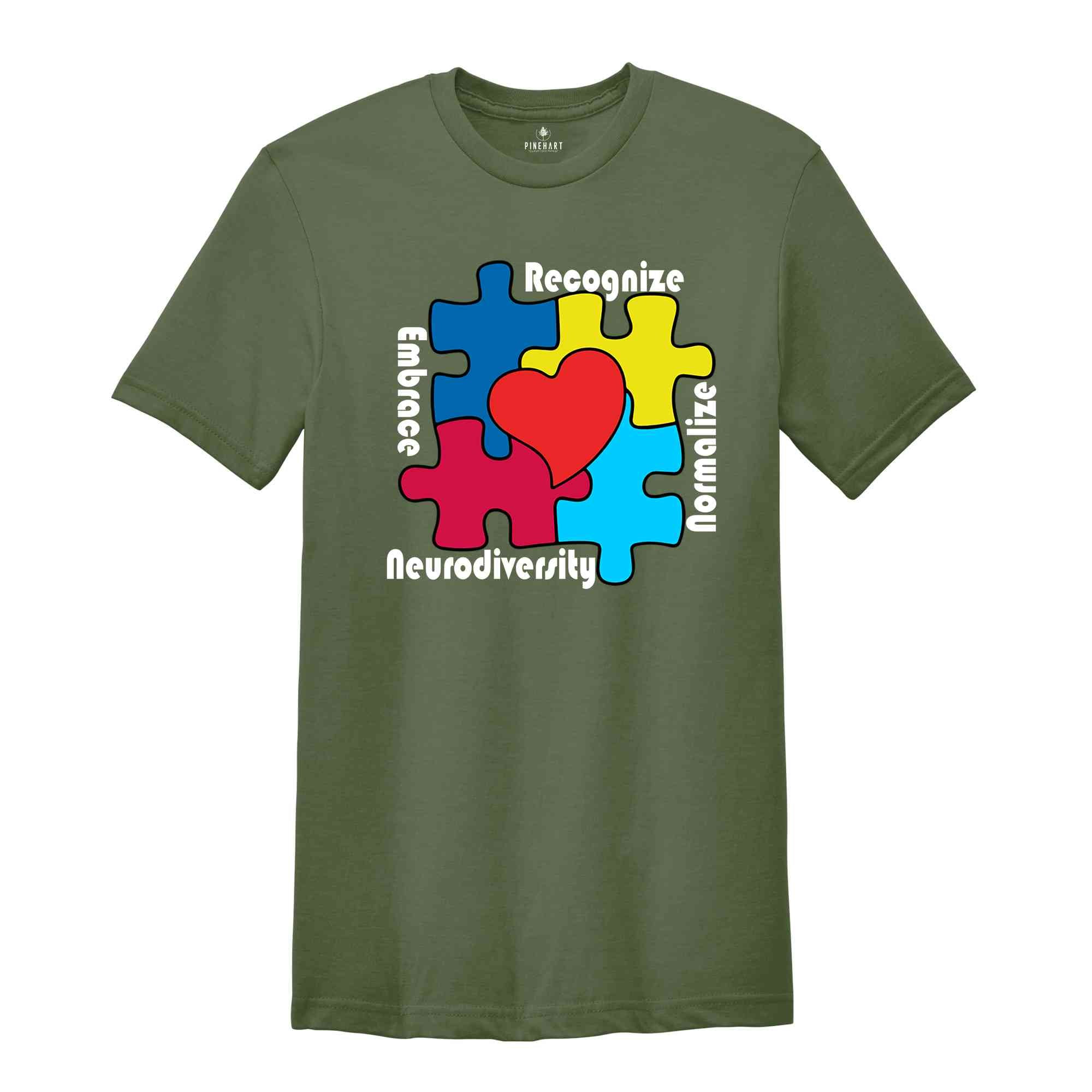 Autism Shirt, Neurodiversity Shirt, Mental Health, Anxiety, ADHD, Autism Acceptance Shirt, Autism Awareness, Neurodiversity Shirt