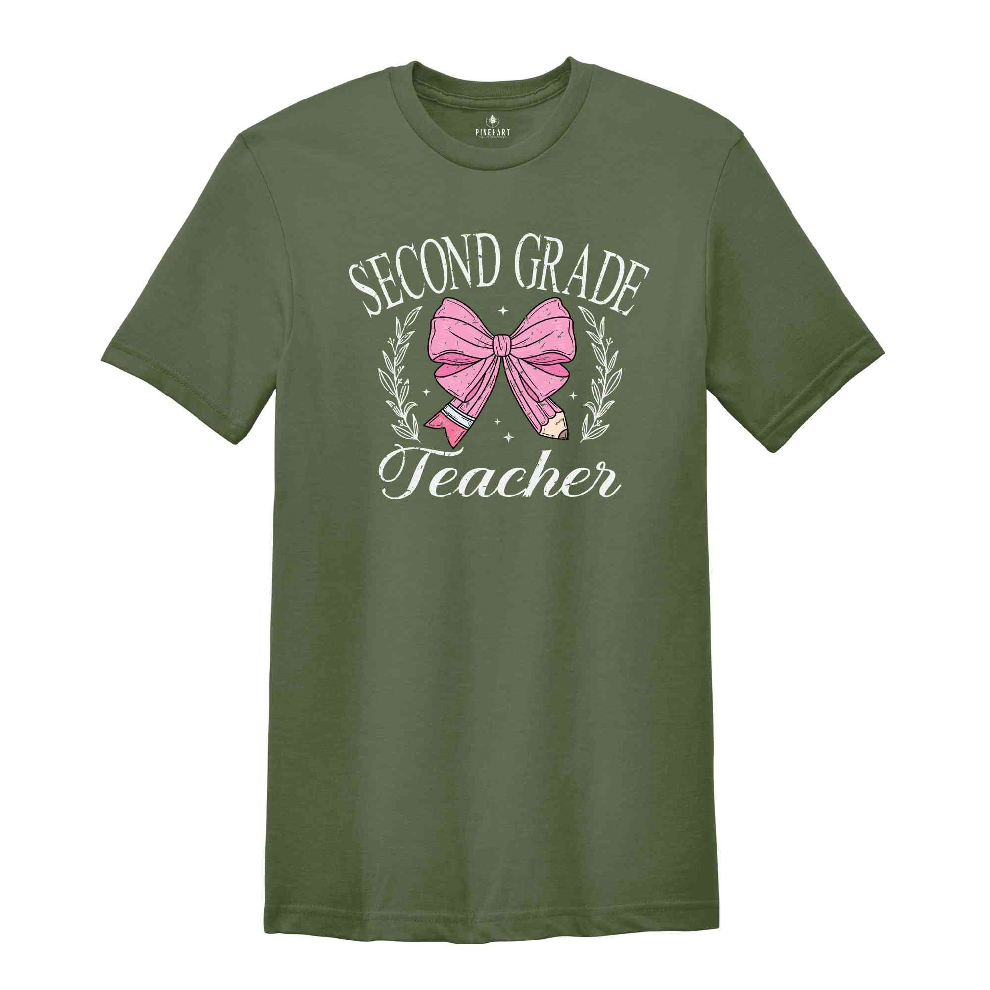 Second Grade Teacher Shirt, 2nd Grade Teacher Shirt, Back To School Shirt, First Day Of School, Teaching Shirt, Teacher Life Shirt