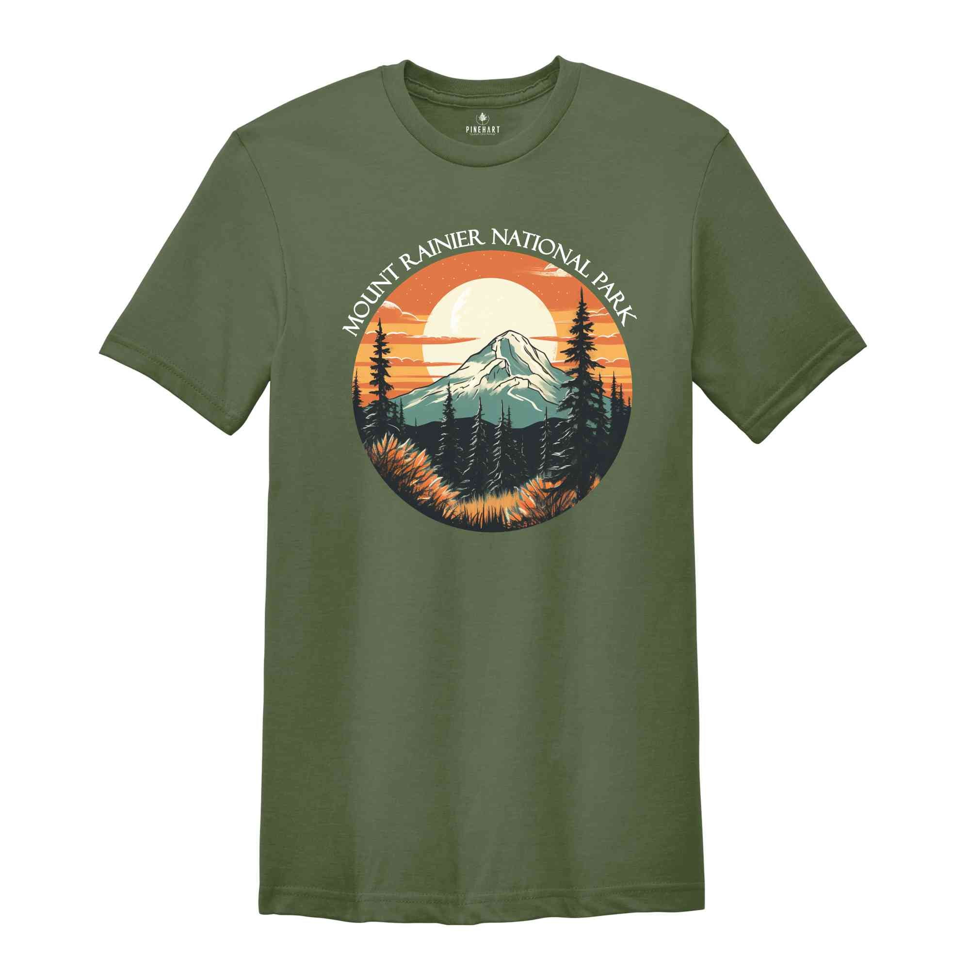 Mount Rainer National Park Shirt, National Parks Shirt, National Park Gift, Mount Rainer National Park, Nature Shirt, Vacation Shirt