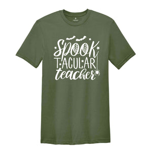 Spooktacular Teacher Shirt, Halloween Shirt, Fall Shirts, Funny Halloween Shirt, Halloween Teacher Shirt, Back To School, Teacher Shirt