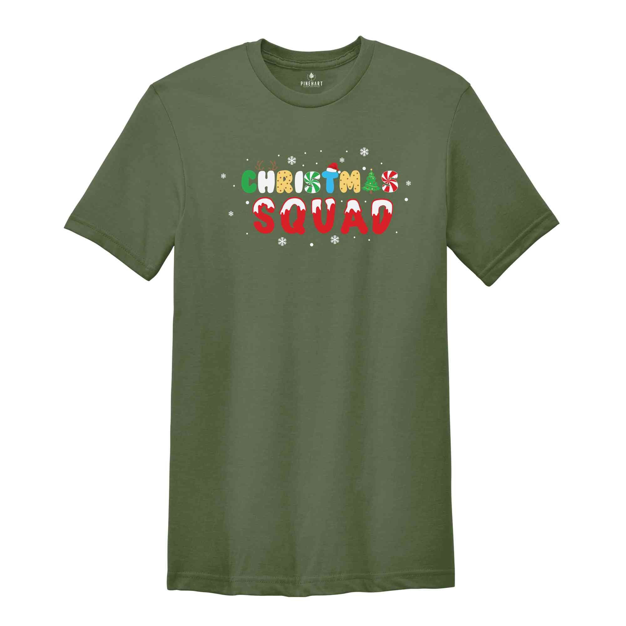 Christmas Squad Shirt, Matching Christmas Shirt, Family Christmas Shirt, Christmas Party Shirt, Holiday Shirt, New Year Shirt, Xmas Gift