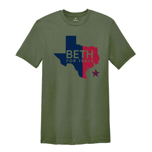 Beth Van Duyne for Texas 2024 November Elections Campaign T-Shirt, Van Duyne for the Texas 24th District 2024 Elections Shirt