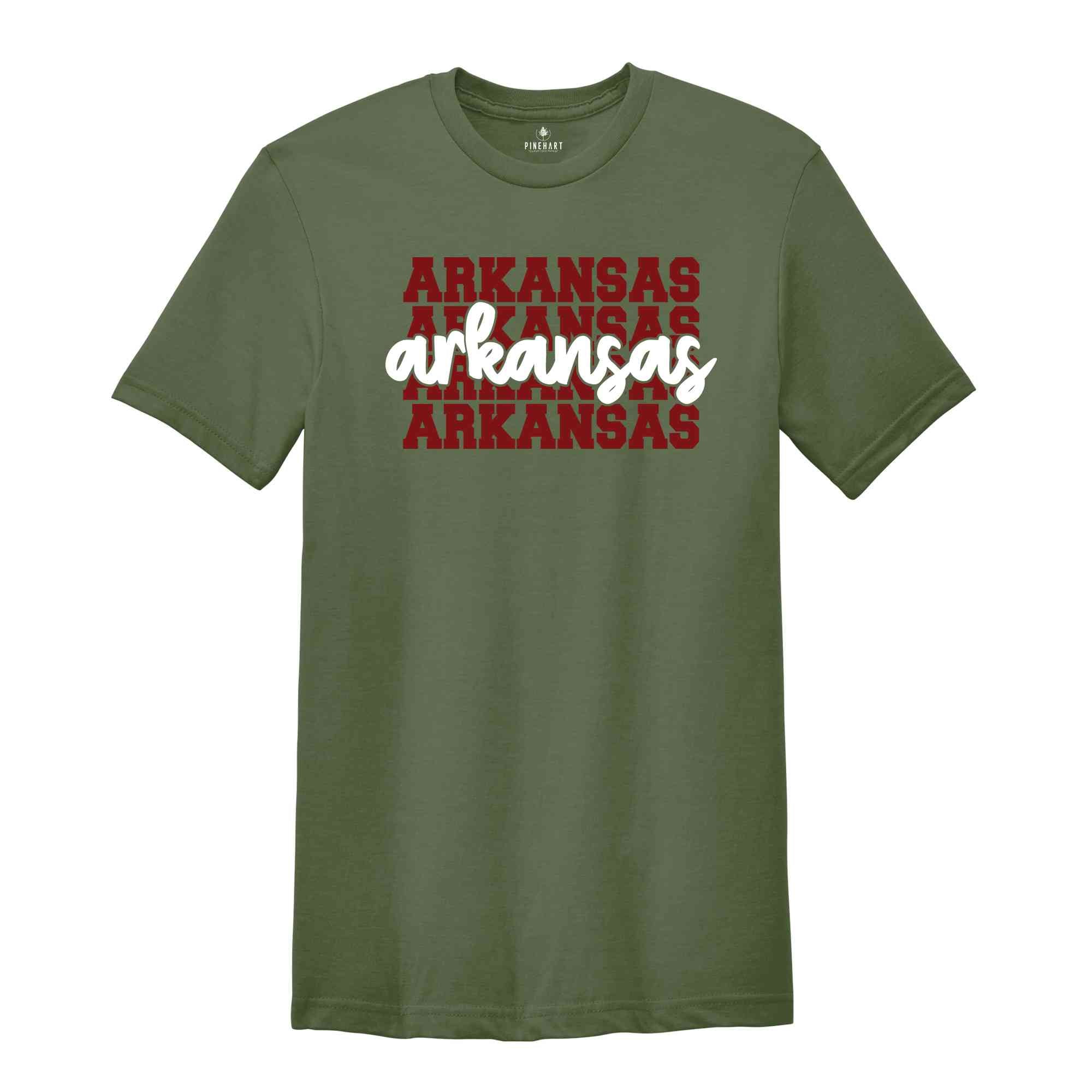 Arkansas State Shirt, State Lover Shirt, Arkansas Travel Tee, State Of Arkansas Vacation Gift, Home State Shirt, National Park Shirt