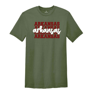 Arkansas State Shirt, State Lover Shirt, Arkansas Travel Tee, State Of Arkansas Vacation Gift, Home State Shirt, National Park Shirt