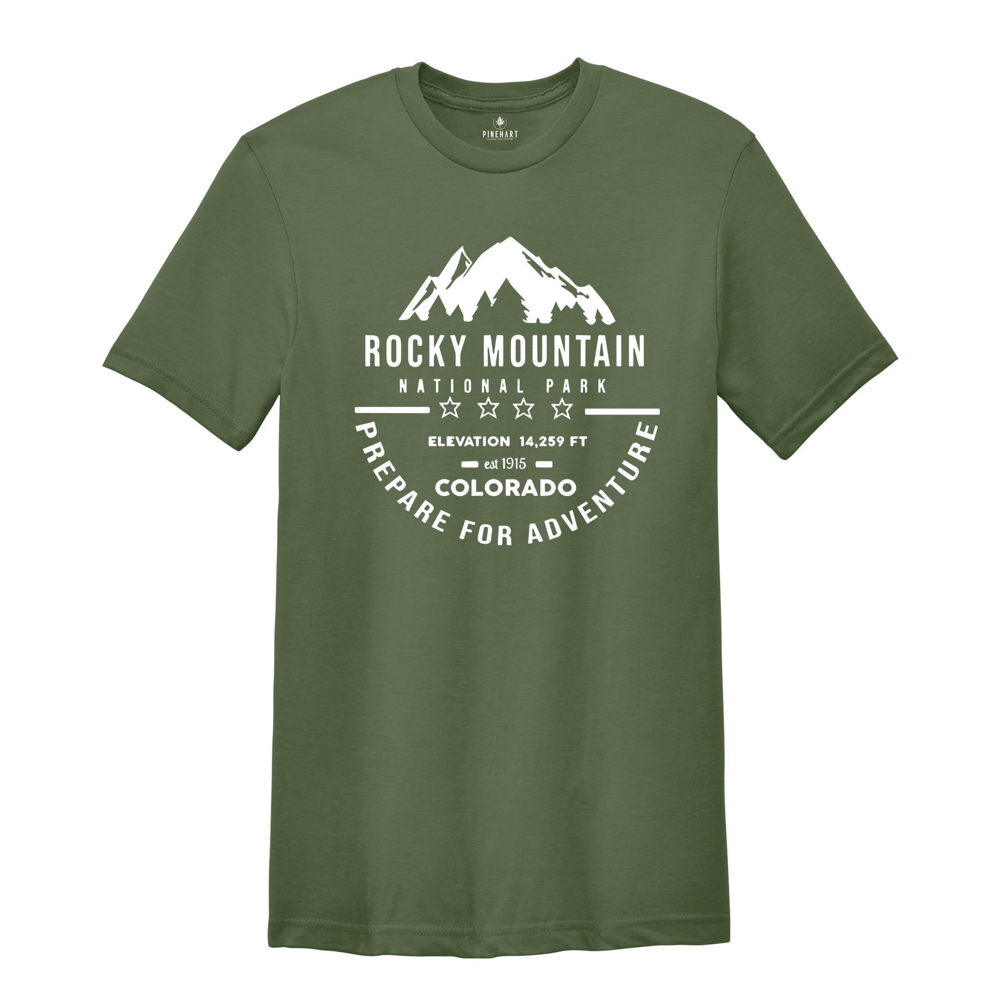 Rocky Mountain Shirt, Rocky Mountain National Park Shirt, Rocky Mountain Park Camping, Mountain Mama Colarado Shirt