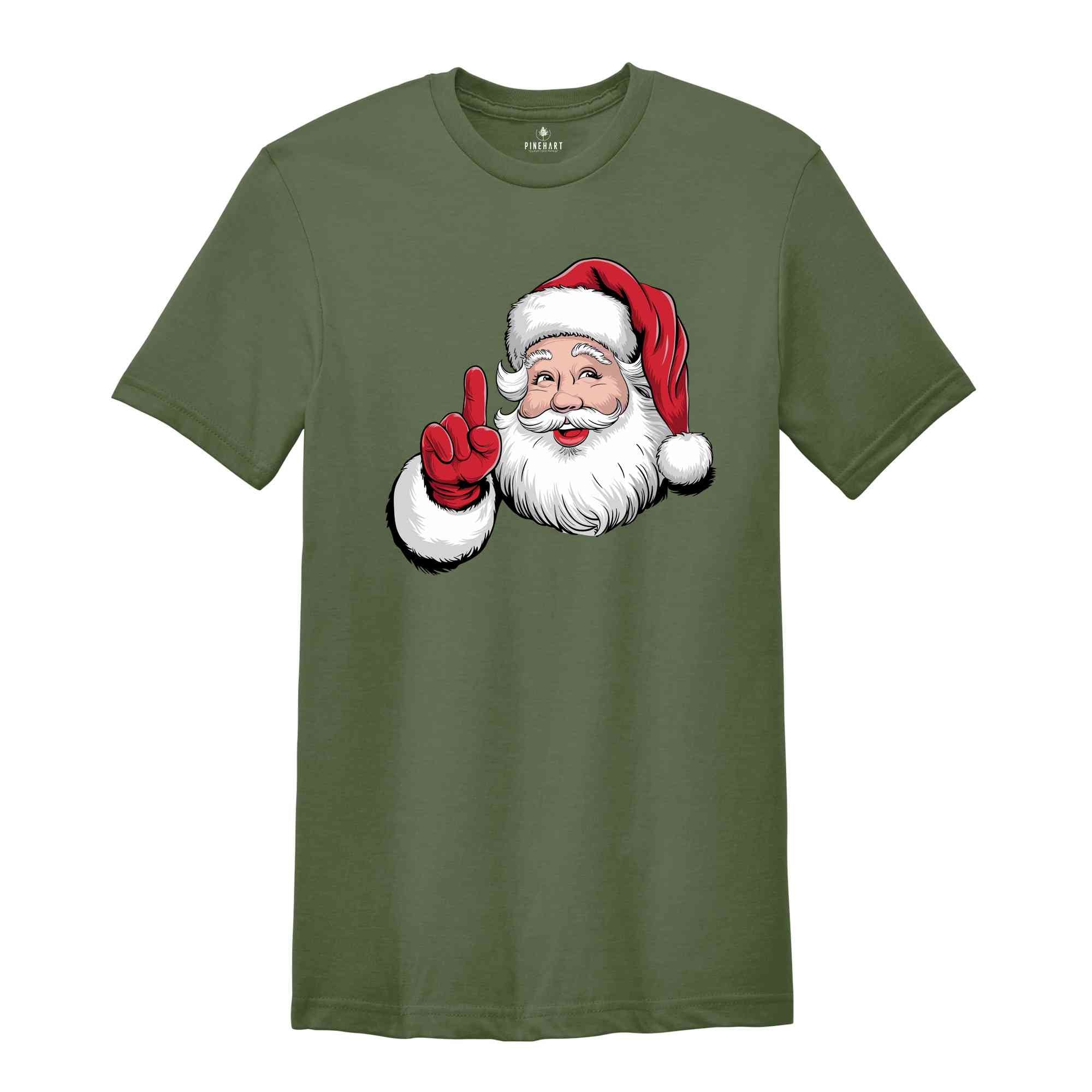 Santa Christmas Shirt, Vintage Santa Claus, Santa Shirt, Cute Santa Shirt, Christmas Shirt, Winter Shirt, Faith Shirt