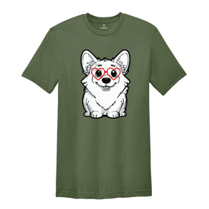 Corgi Lover Shirt, Dog Valentine Shirt, Corgi Mom Shirt, Valentines Day Gift, Funny Dog Shirt, Valentines Corgi Shirt, Girls Dog Valentine