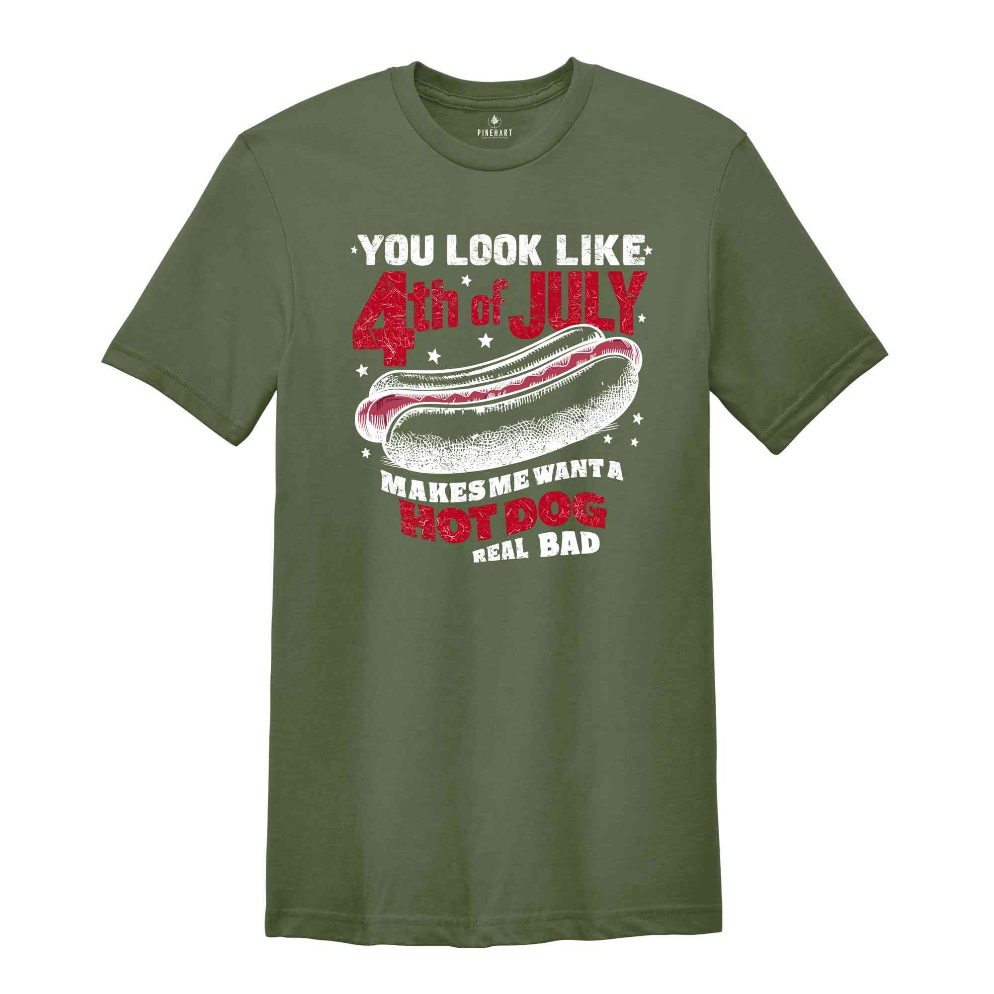 You Look Like the 4th of July Shirt, 4th of July Retro America Shirt, Independence Day Tee, Funny 4th July Shirt