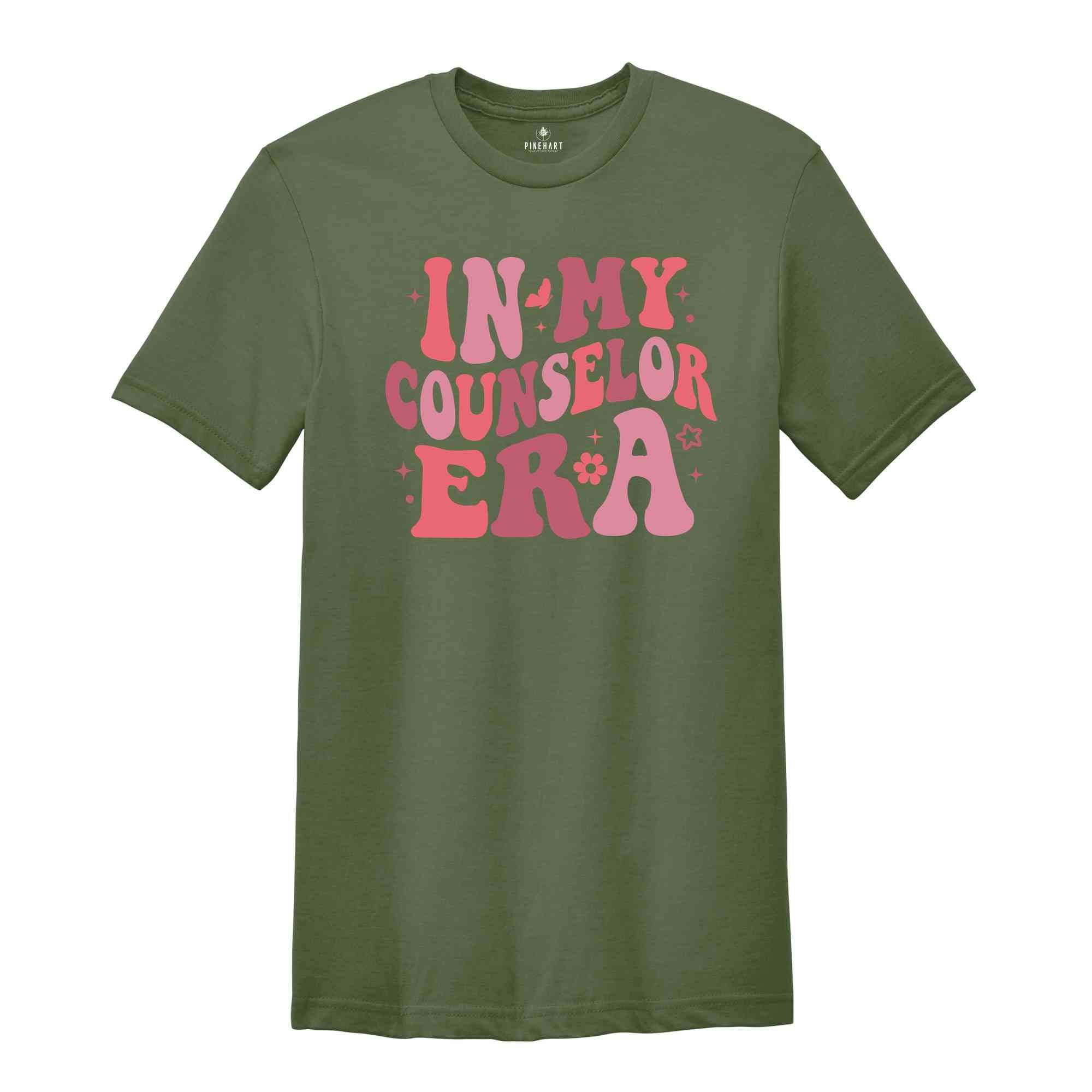 In My Counselor Era Shirt, Social Worker Shirt, School Social Worker, Therapist Shirt, Graduation Shirt, Gift For Social Worker