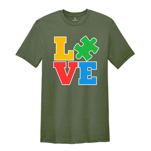 Love Autism Shirt, Autism Support Shirt, Autism Love Shirt, Autistic Pride Shirt, Cute Autism Shirt, Autism Awareness Shirt, Sped Shirt