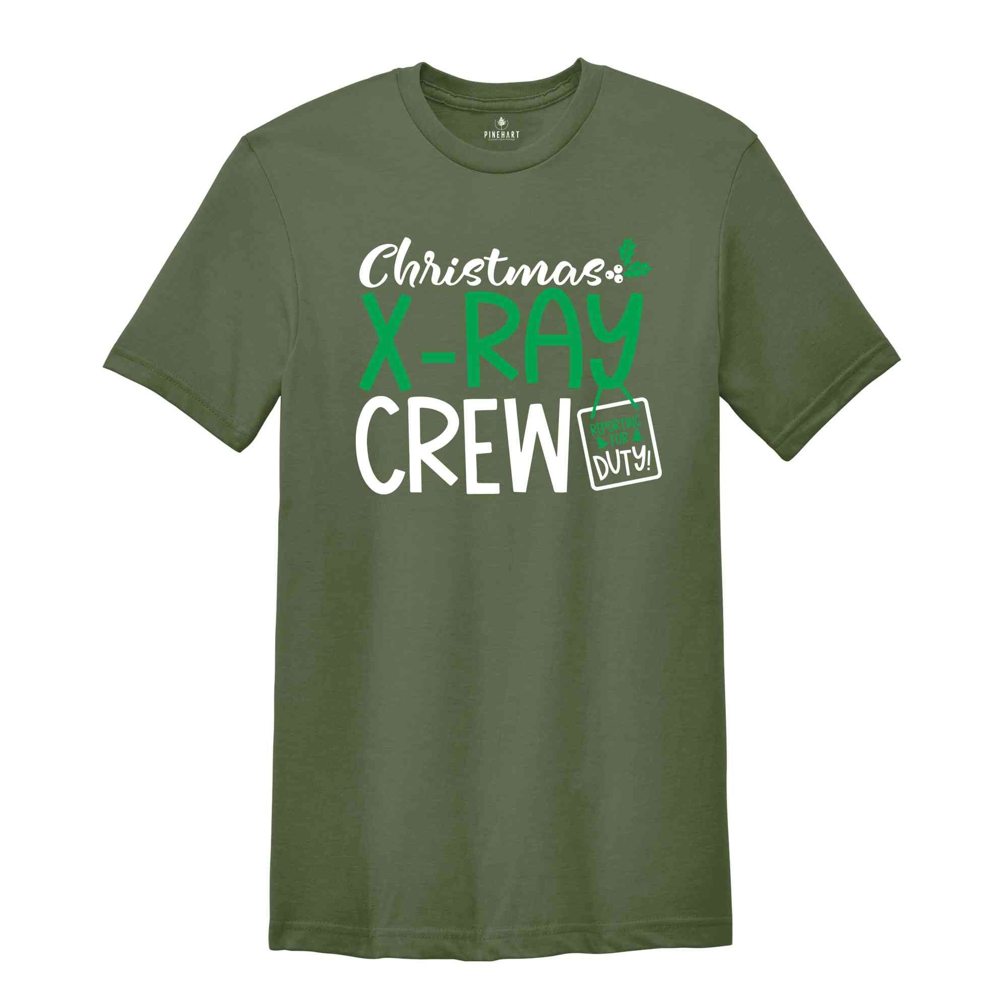 Christmas X-Ray Crew, Christmas Crew Gift, Xray Tech Tee, Xmas X-Ray Crew Shirt, Xmas Crew Gift, Christmas Shirt