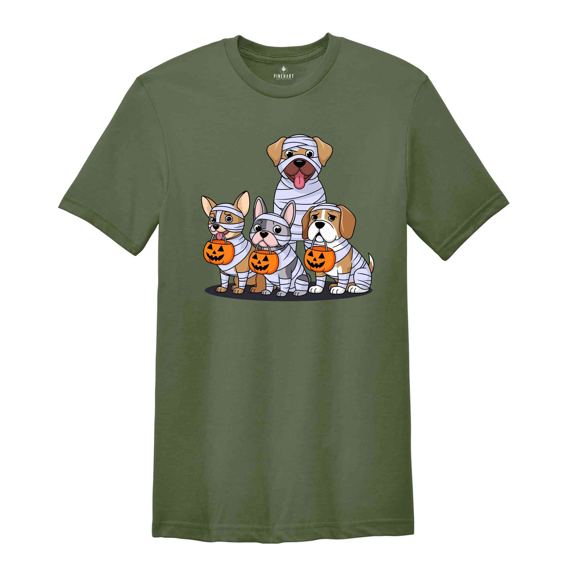 Halloween Dog Shirt, Ghost Dog Shirt, Сute Ghost Dog Shirt, Halloween Shirt, Dog Lover Gift, Spooky Season Shirt, Dog Shirt