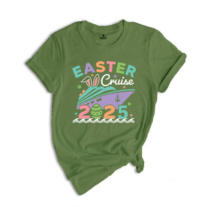 Easter Cruise 2025 Shirt, Easter Trip Shirt, Funny Easter Cruise Shirt, Bunny Shirt Family Cruise Easter 2025, Matching Family Easter Shirt