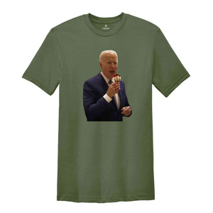 Joe Biden Ice Cream T-Shirt, Sarcastic Joe Biden Shirt, Cease Fire Shirt, Injustice T-Shirt, Stop The War Shirt