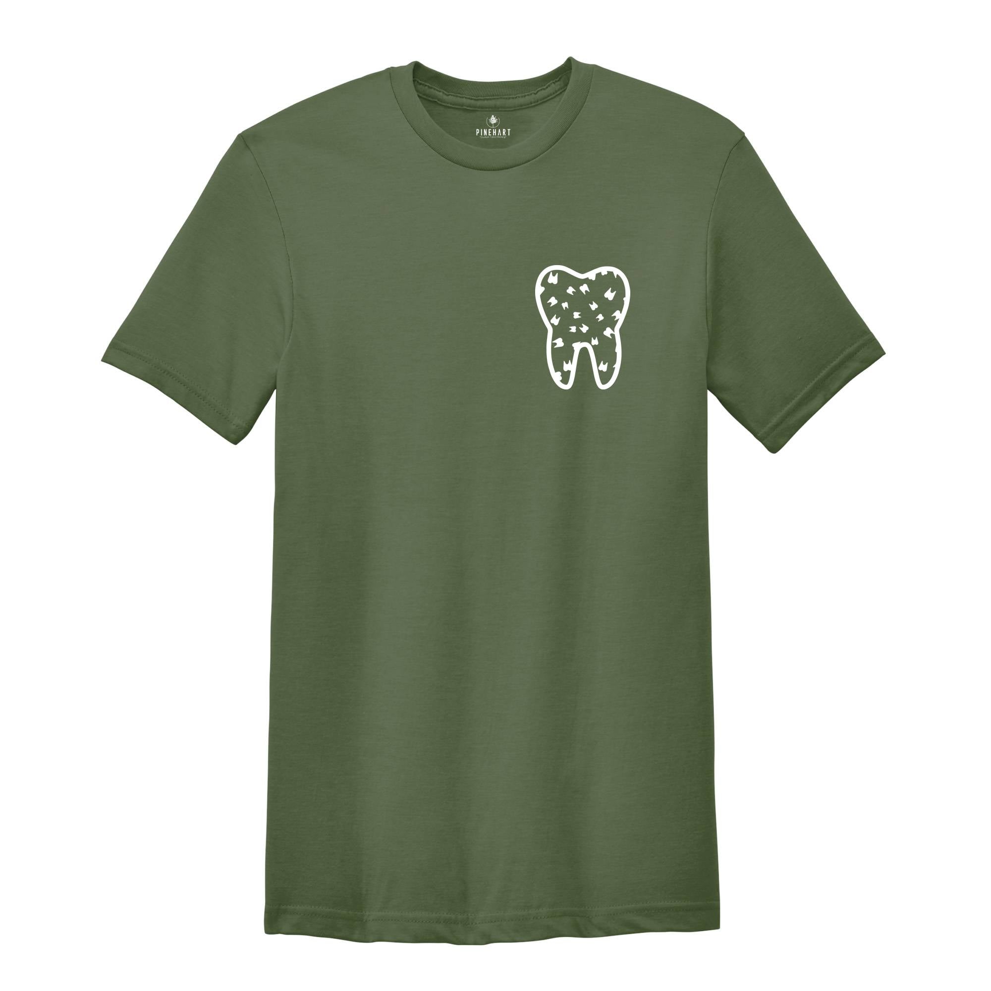 Pocket Tooth Shirt, Tooth Fairy T-shirt, Dental Assistant Shirt, Cute Dental Tee, Dental Office Apparel