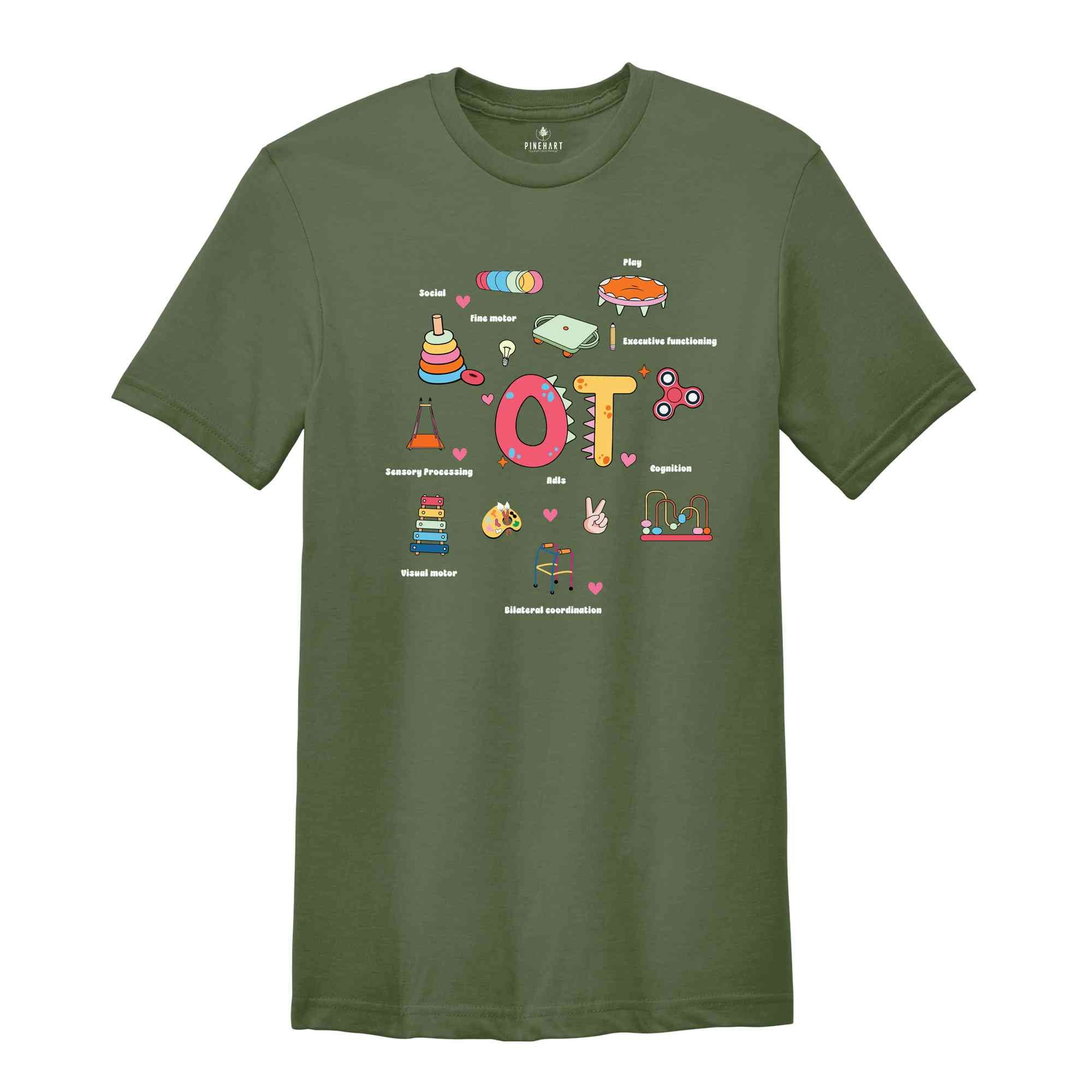 Occupational Therapy Shirt, Occupational Shirt, Special Education Shirt, Cota Ota Shirt, Ot Tee, Therapist Shirt