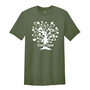 Custom Family Tree Shirt, Personalized Family Shirt, Family Reunion Shirt, Customized Reunion Matching Shirt, Matching Cousins Shirt