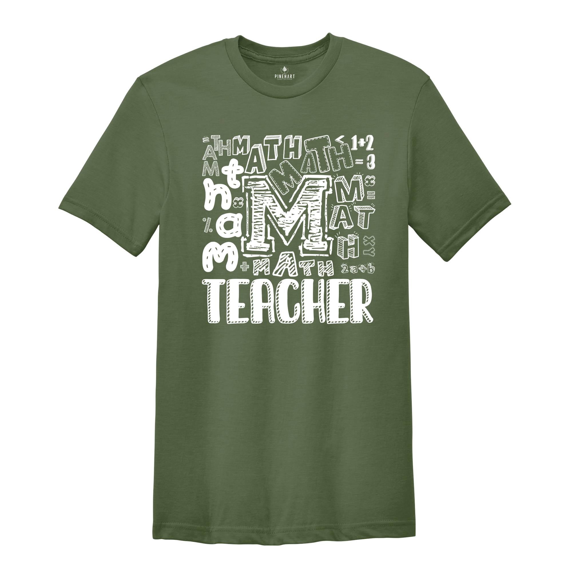 Math Teacher Shirt, Funny Math Teacher Shirt, Math Teacher Gift Tee, Math Teacher T Shirt, Math Teacher Typography Shirt,