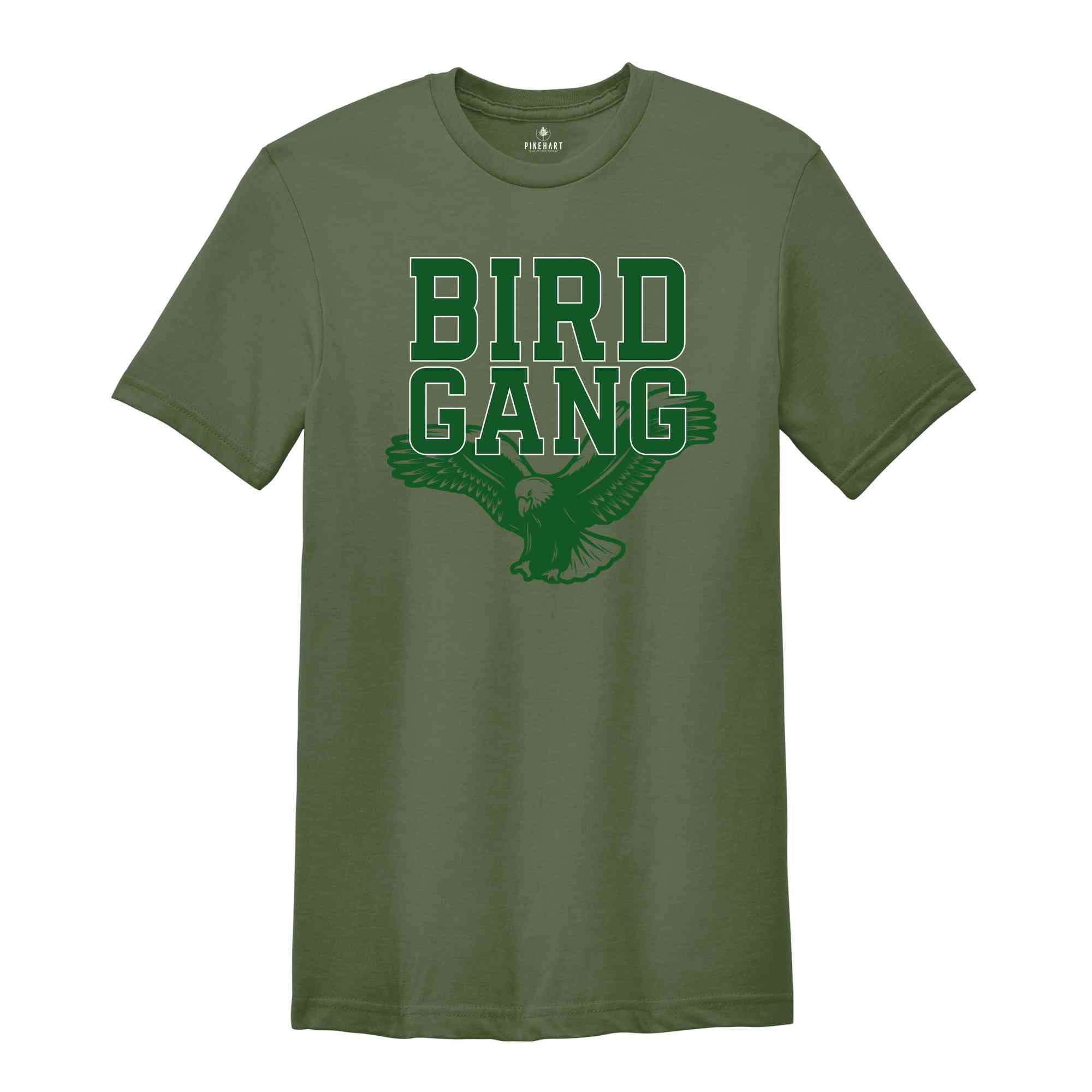 Bird Gang Sweatshirt, Bird Gang Shirt, Game Day Shirt, Eagles Football Shirt, Vintage Eagles Sweatshirt, Game Day Sweater