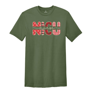 NICU Nurse Christmas Shirt, Cute NICU Christmas Shirt, Hospital Xmas Party Shirt, Neonatal ICU Nurse Shirt, Nicu Crew Shirt, NICU Gift