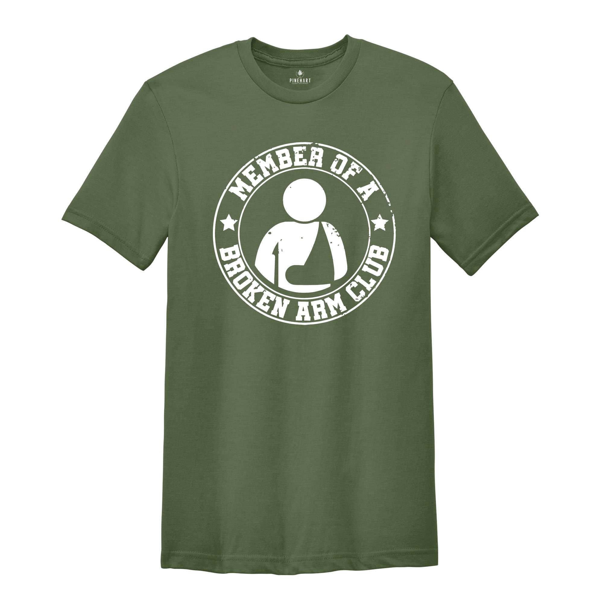 Member of a Broken Arm Kid's Club Shirt, Broken Arm Gifts, Funny Broken Arm Shirt, Broken Arm Kids, Funny Injury Tee