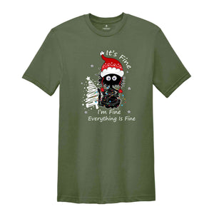 Have Yourself A Grumpy Little Christmas Shirt, Funny Christmas Shirt, Cute Christmas Shirt, Cat Christmas Shirt, Cat Lover Shirt, Xmas Gift