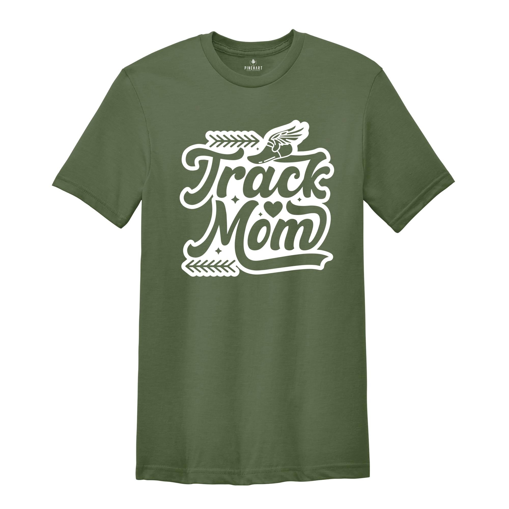 Track Mom Shirt, Mom Track Tee, Track Mom T-Shirt, Mothers Day Gift, Happy Mothers Day Tshirt