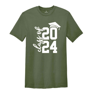 Class of 2024 Shirt, 2024 Graduation Shirt, Graduation Shirt, Graduation Party Shirt, Senior Shirt, Graduation Shirt for Woman,