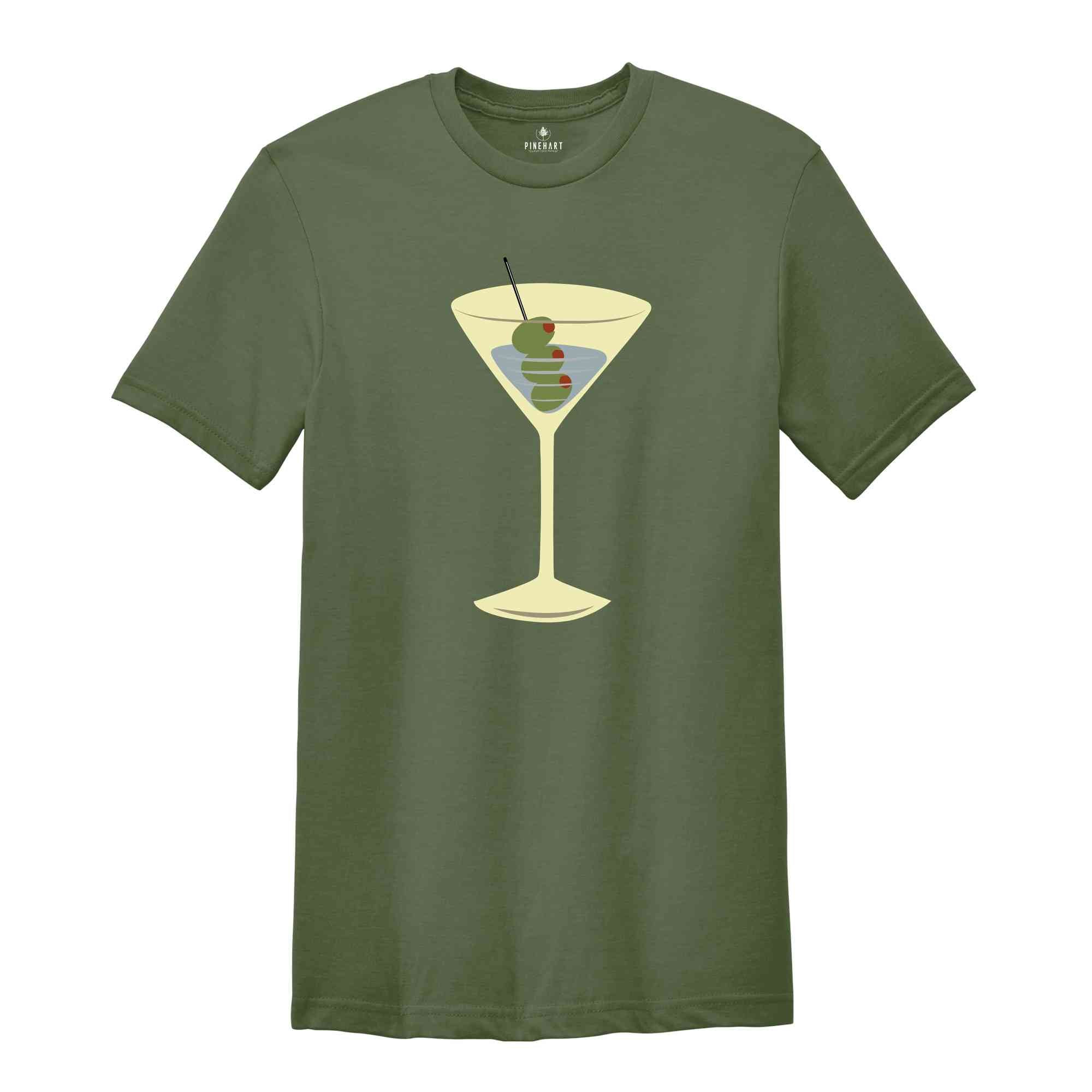 Martini shirt ,Cocktail Art shirt ,fleabag martini shirt ,Martini Glass , Vacation Shirt, martini please