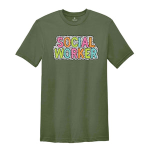 Social Worker Shirt, Gift For Social Worker, School Counselor, Therapist Shirt, School Social Worker Shirt, Mental Health Shirt