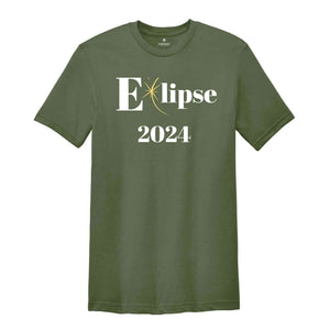 Eclipse 4-8-2024 Shirt, Total Solar Eclipse 2024 Shirt, April 8 2024 Shirt, USA Shirt, Spring Shirt, Eclipse Shirt