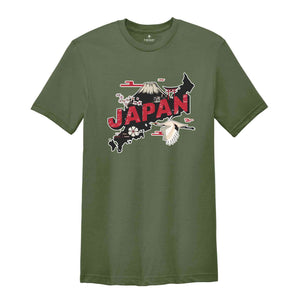 Retro Japan Shirt, Japan Travel Shirt, Country Travel Shirt, Shirt For Traveler, Travel Lover Gift, Travel Tee, Trip Shirt