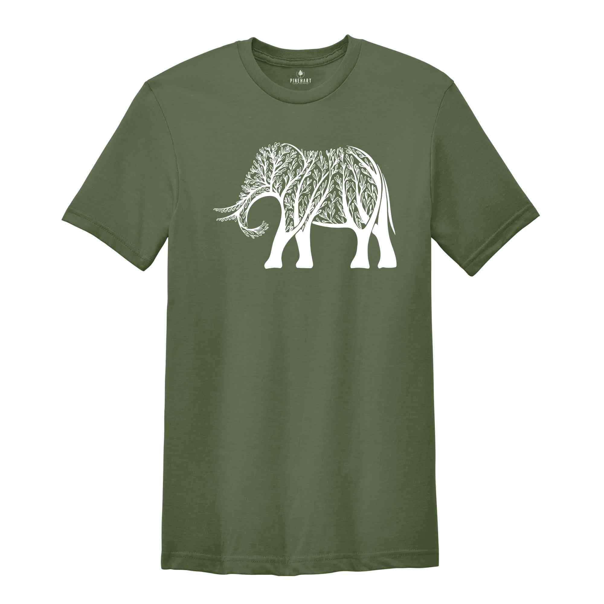 Cute Elephant Shirt, Cute Animal Shirt, Elephant Shirt, Animal Lover Shirt, Elephant Lover Shirt, Elephant Gifts, Adventure Shirt